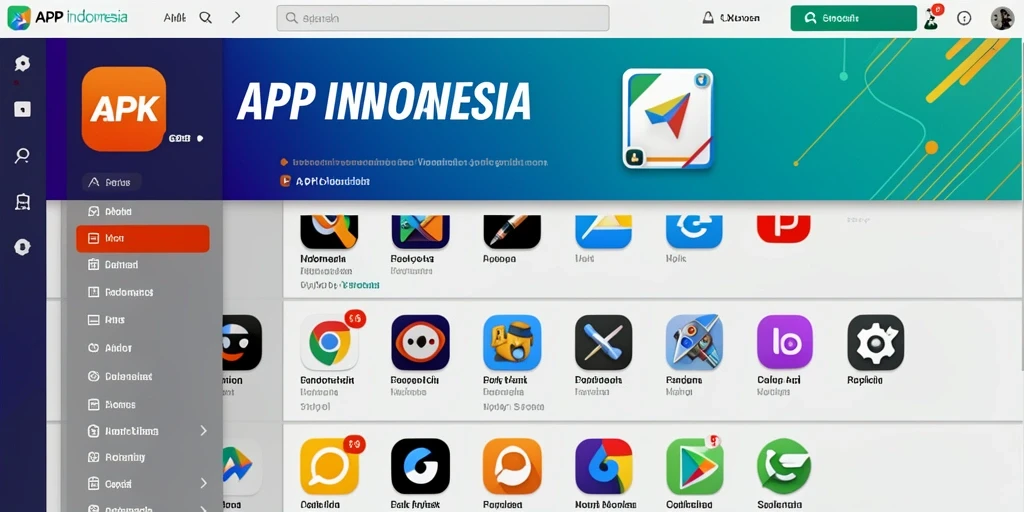Tampilan menu utama AKARTOTO yang menarik.