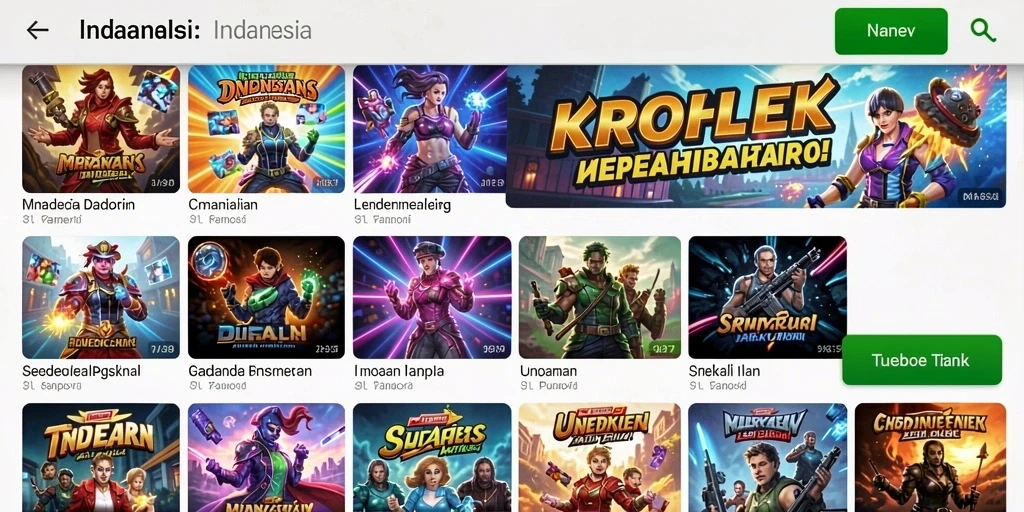Tampilan antarmuka yang menarik dan mudah dinavigasi.