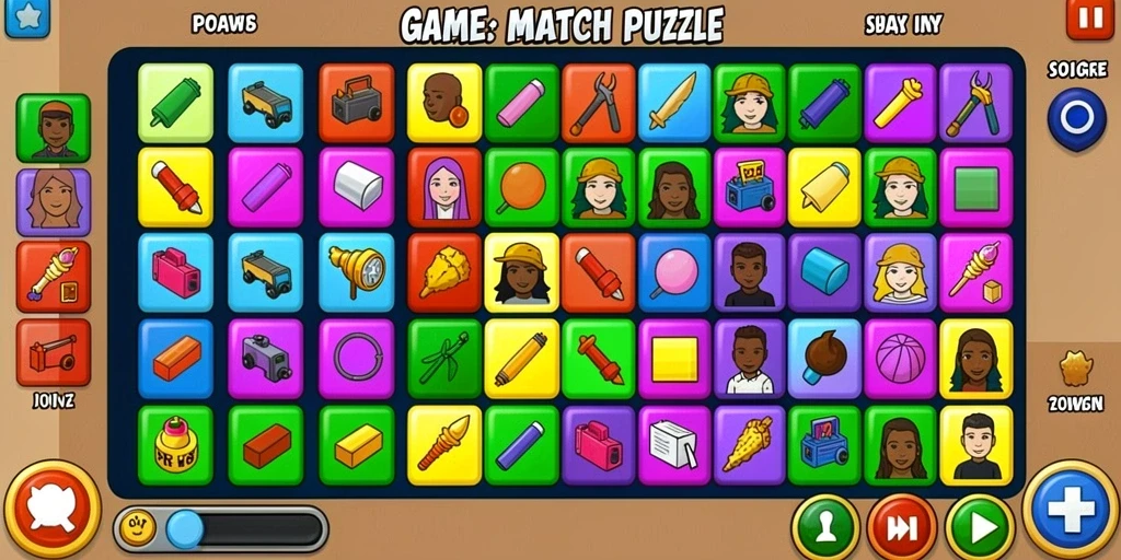 Tampilan awal game yang menarik.