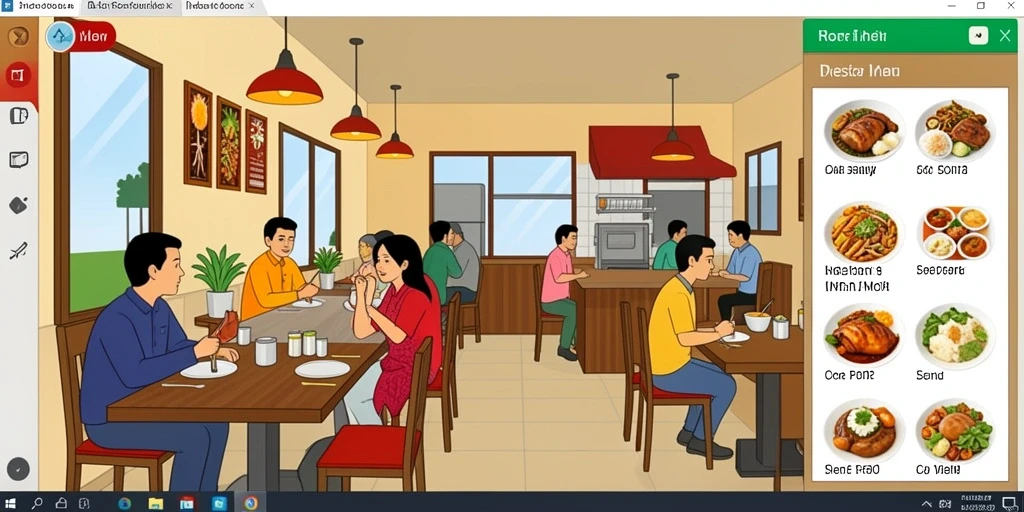 Tampilan antarmuka yang menarik dan intuitif.
