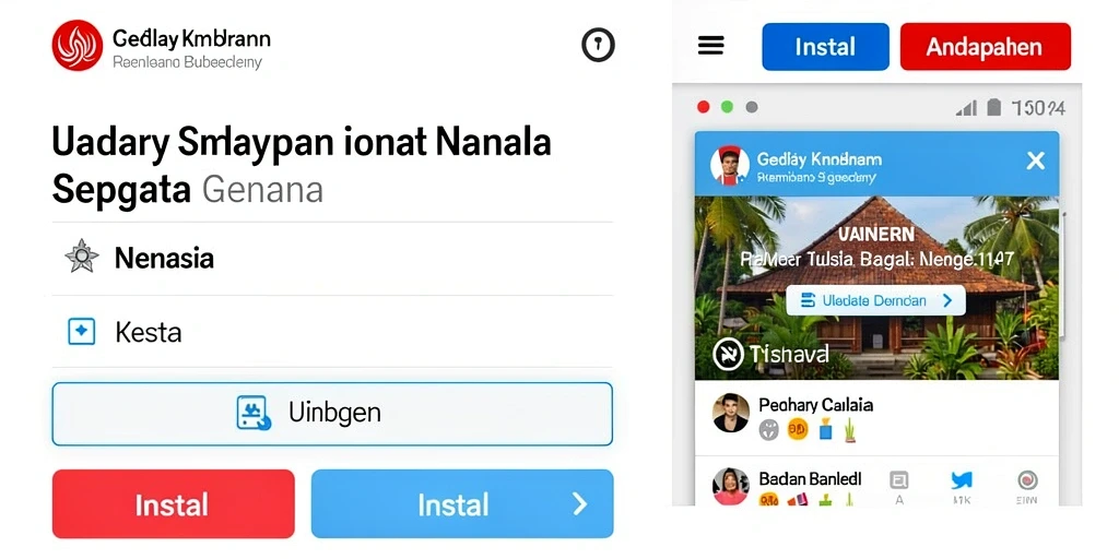 Tampilan antarmuka yang sederhana dan ramah pengguna.