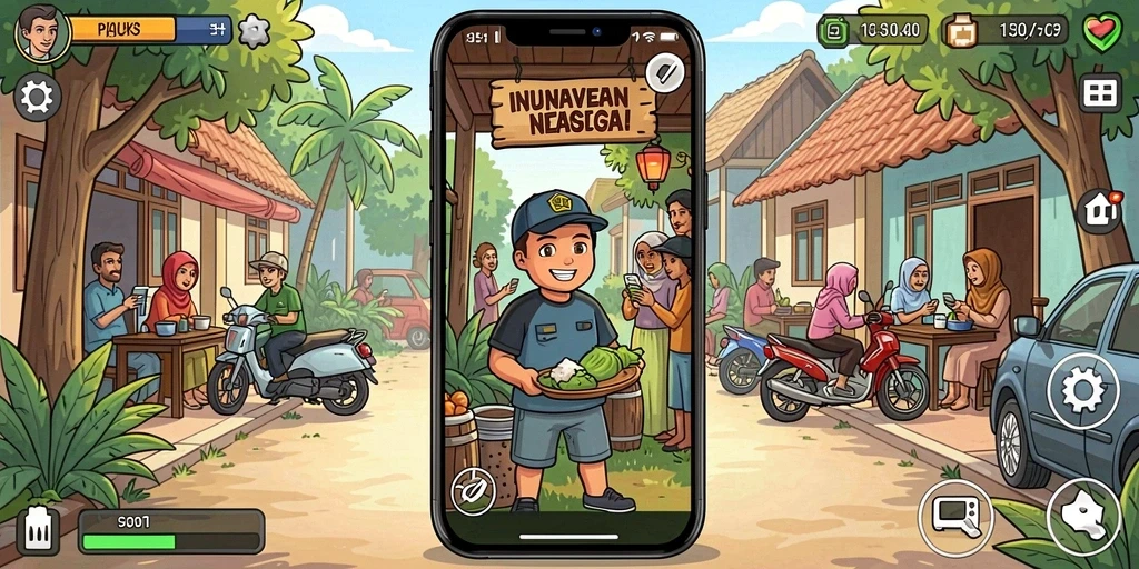 Tampilan antarmuka pengguna yang menarik dan mudah digunakan.
