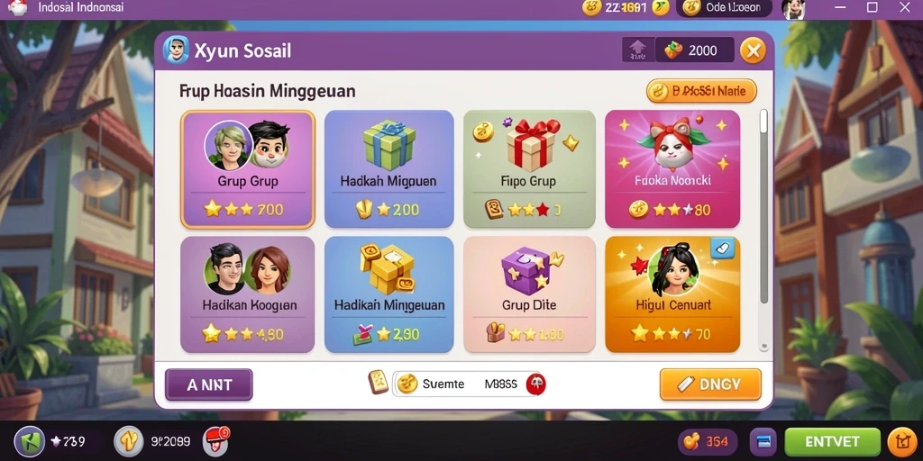 Tampilan grafis yang menakjubkan di LEDAKGG.
