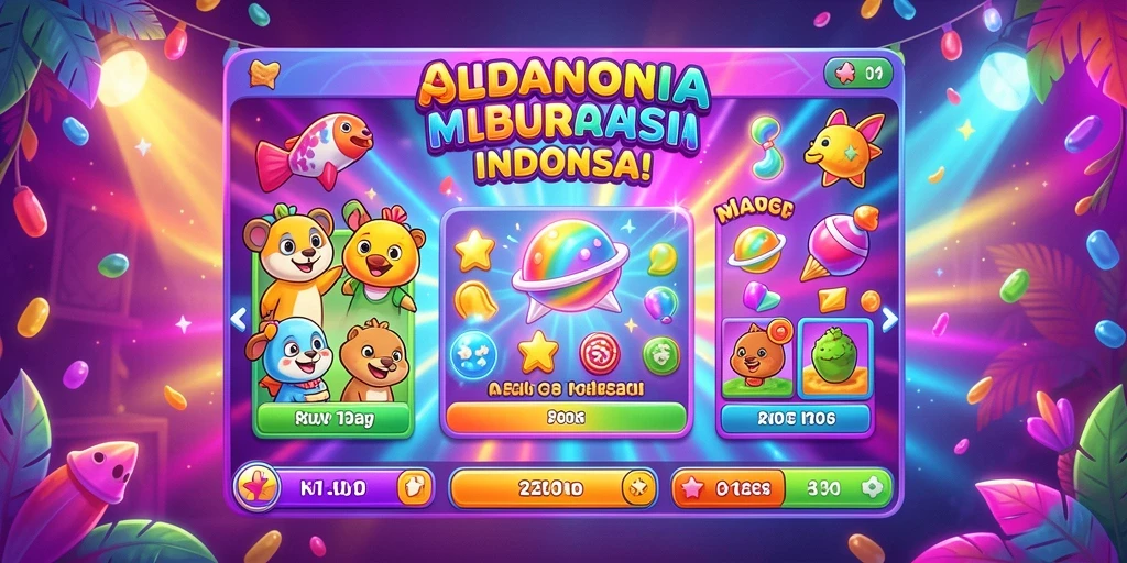 Tampilan grafis yang menakjubkan dalam MEGAPETIR.