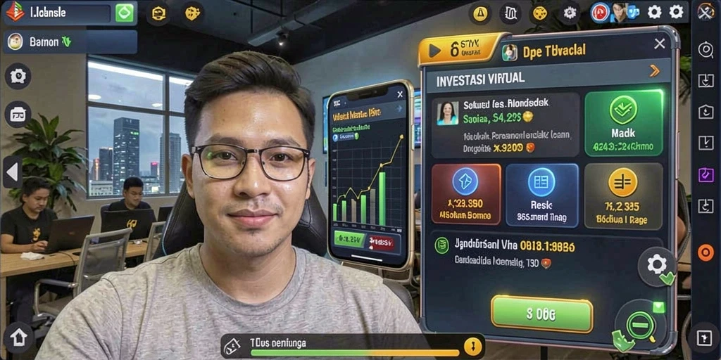 Tampilan menu utama yang menarik dengan navigasi yang sederhana.