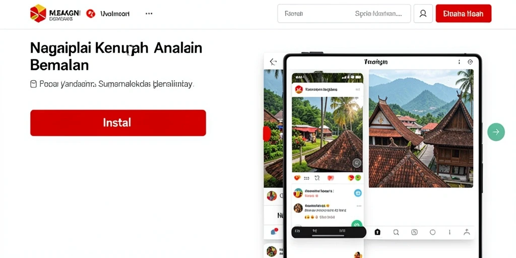 Tampilan antarmuka PAKARJP yang menarik dan ramah pengguna.