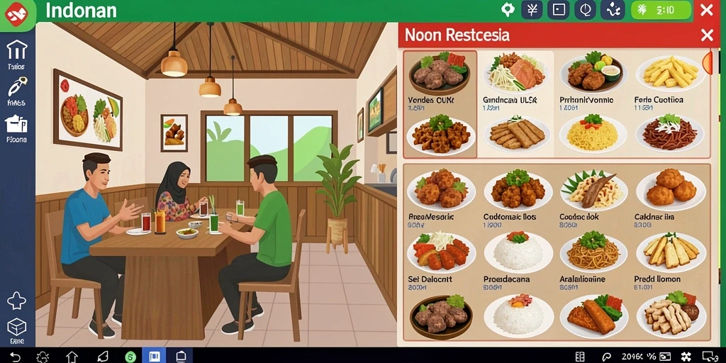 Tampilan antarmuka yang menarik dan user-friendly.