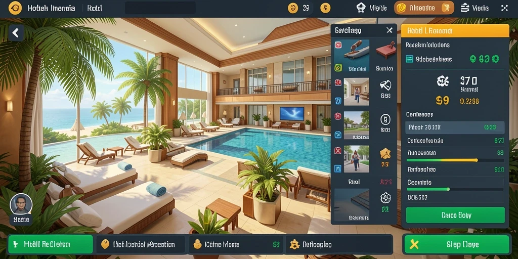 Screenshot menampilkan petualangan di planet yang eksotis.