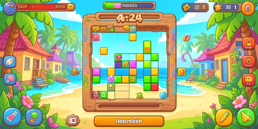 Screenshot menunjukkan karakter utama dalam aksi strategis.