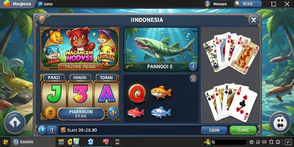Tampilan awal yang menarik dengan grafik berkualitas tinggi.