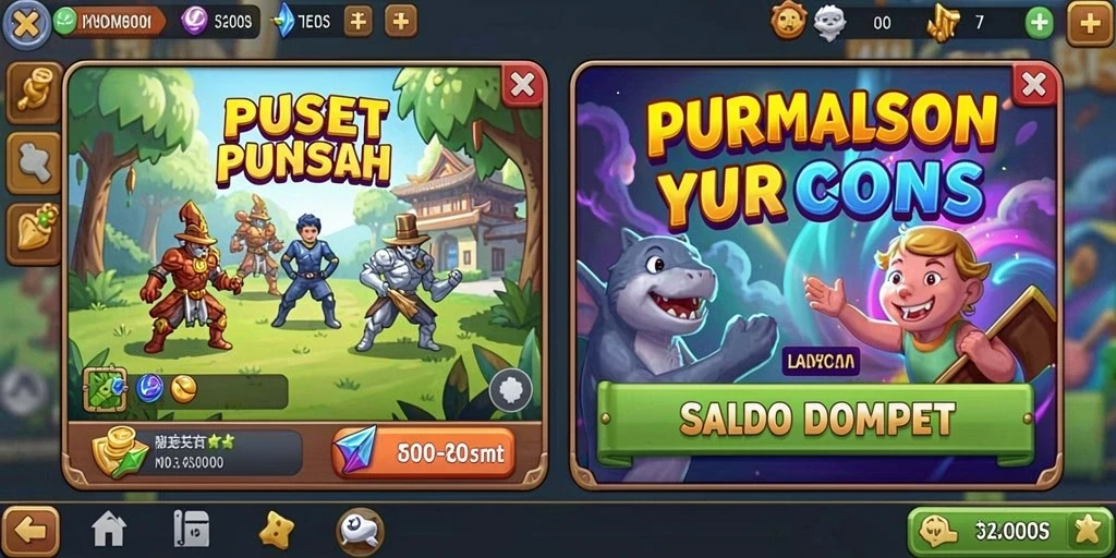 Tampilan antarmuka yang menarik dan user-friendly.