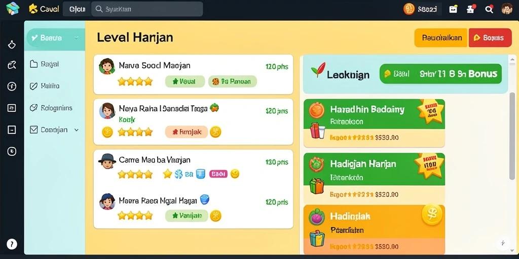 Tampilan awal permainan yang mengagumkan.