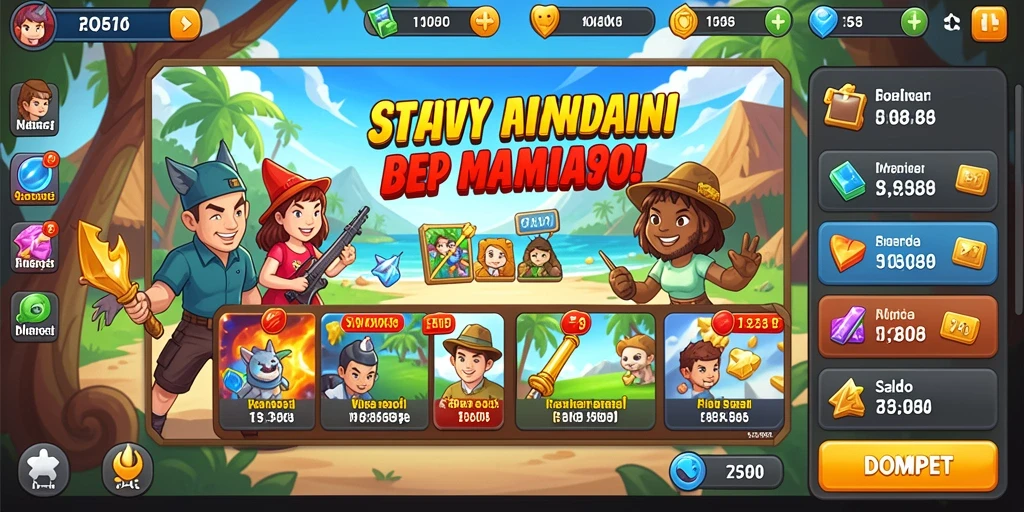 Tampilan antarmuka yang intuitif dan mudah digunakan.